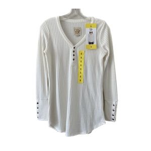 Chaser | Waffle Long Sleeve Thermal Shirt | Small NWT